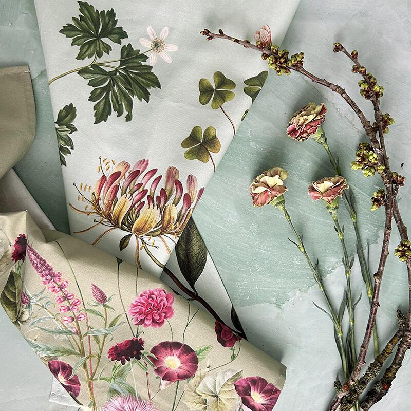ORGANIC TEA TOWEL IN 100% COTTON - BLOSSOM GARDEN